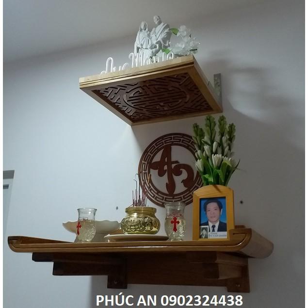 Mẫu bàn thờ chúa đẹp nhất mã 1A68VCH Size 68 x 48 trọn bộ đầy đủ y như trong hình