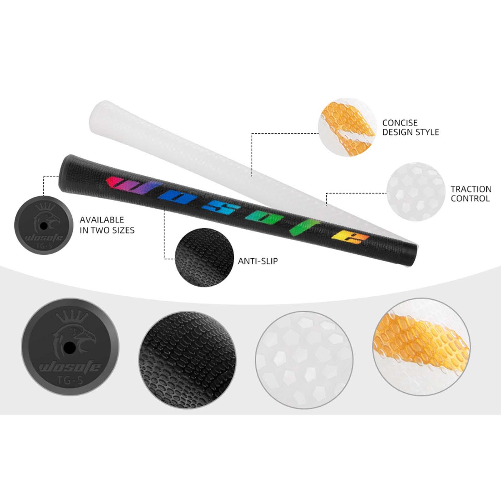 Golf Club Grip Sleeve Replacement Comfort Training Putter Grip Black