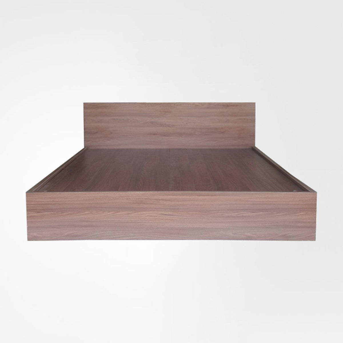 Giường Ngủ Gỗ MDF Phủ Melamine Cao Cấp Viva Màu Óc Chó Học Kéo