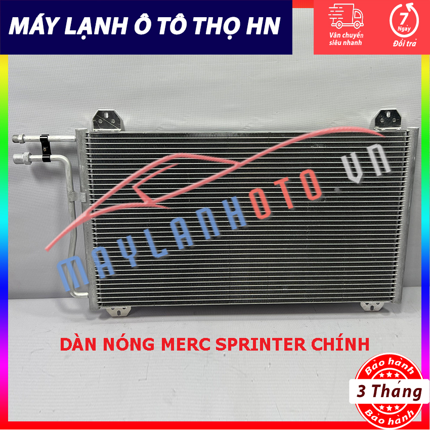 Dàn nóng Mecerdes Sprinter hàng xịn Hàn Quốc