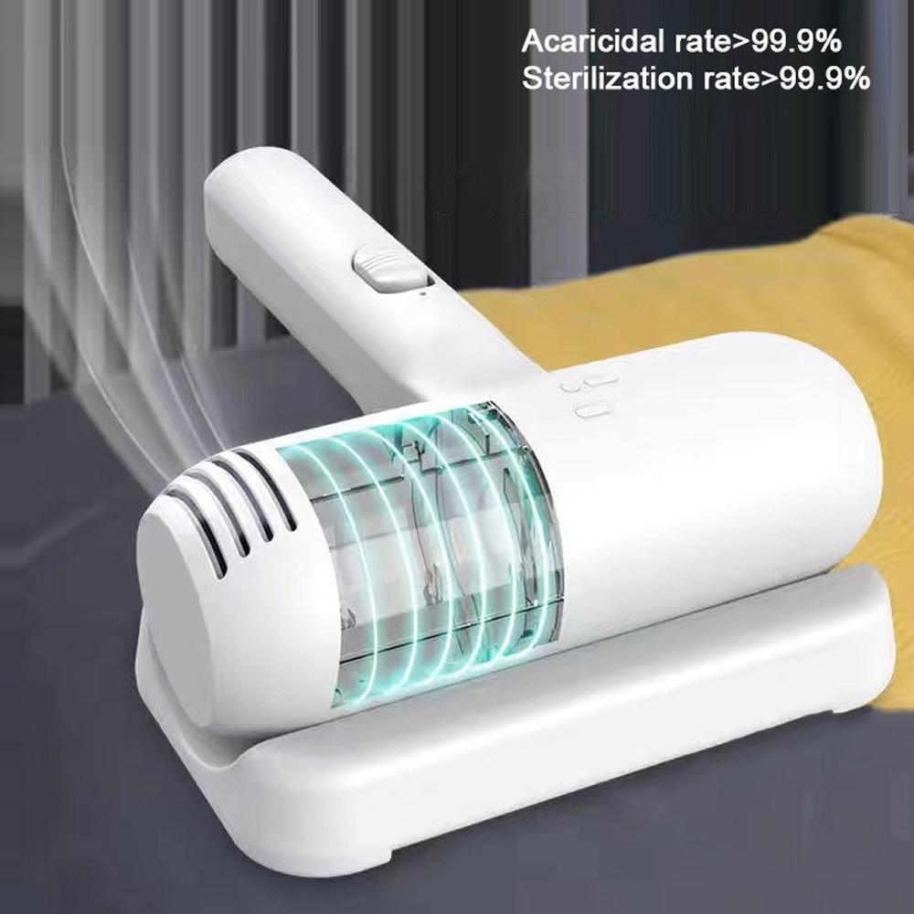 Compact Mattress Vacuum Cleaner UV Cleaner Built-in Battery 10KPa Powerful Suction for Cleaning Bed Pillows Clothes Sofa