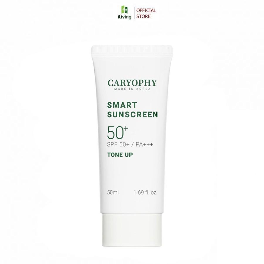 Kem chống nắng ngừa mụn nâng tone Caryophy Smart Tone-up Sunscreen 50ml CARYKCNNM50