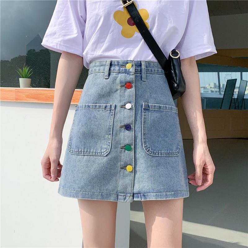 Chân váy jeans Ulzzang Quảng Châu VJN10