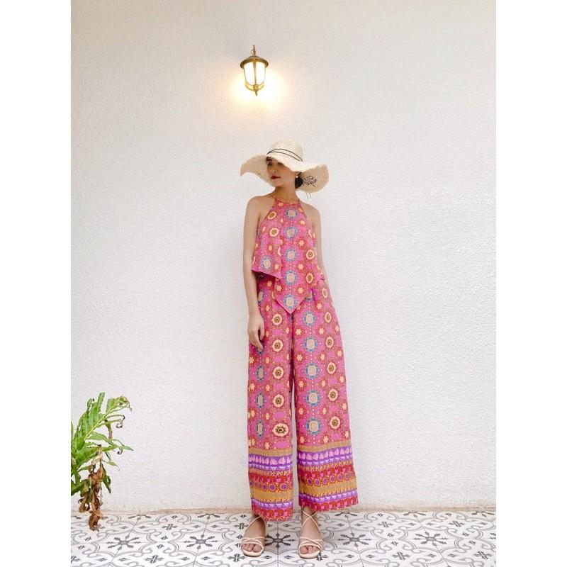 S86 , Set áo yếm thổ cẩm