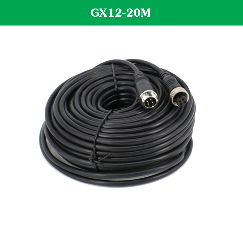 Dây Camera Lùi Xe Tải Jack GX12 4 Chân
