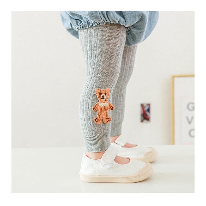 Quần Tất Bé Gái Họa Tiết Hoạt Hình 100% Cotton Hàng Xuất Hàn Quốc Quần Legging Bé Gái Từ 0 - 4 Tuổi PK107