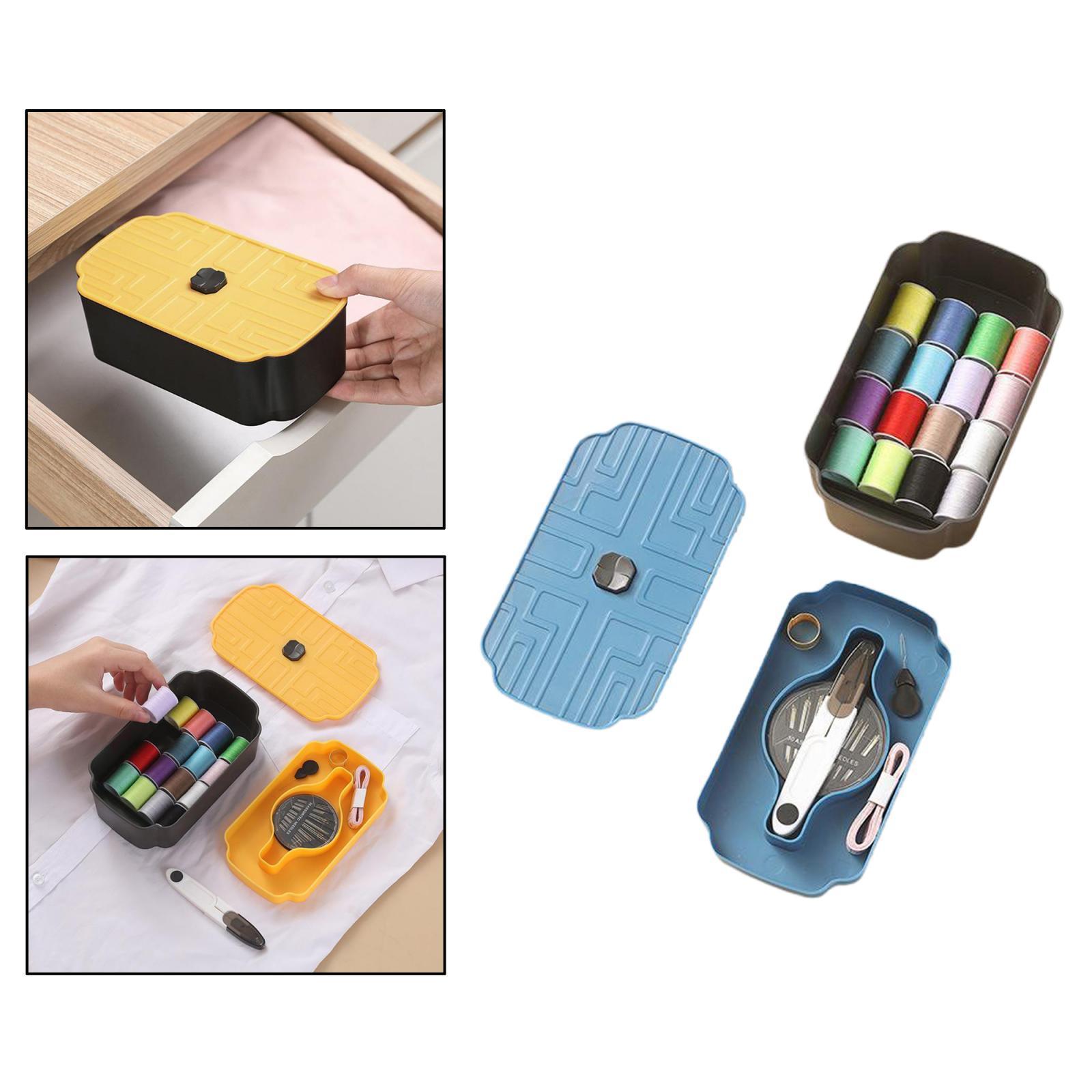 Sewing Accessories Organizer, Sewing Supplies Organizer for Needles, Scissors, Measuring Tape, Thread
