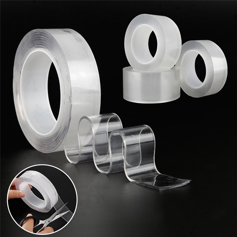 Băng keo 2 mặt đa năng trong suốt IVY GRIP TAPE - băng dính chịu lực cuộn 3 mét