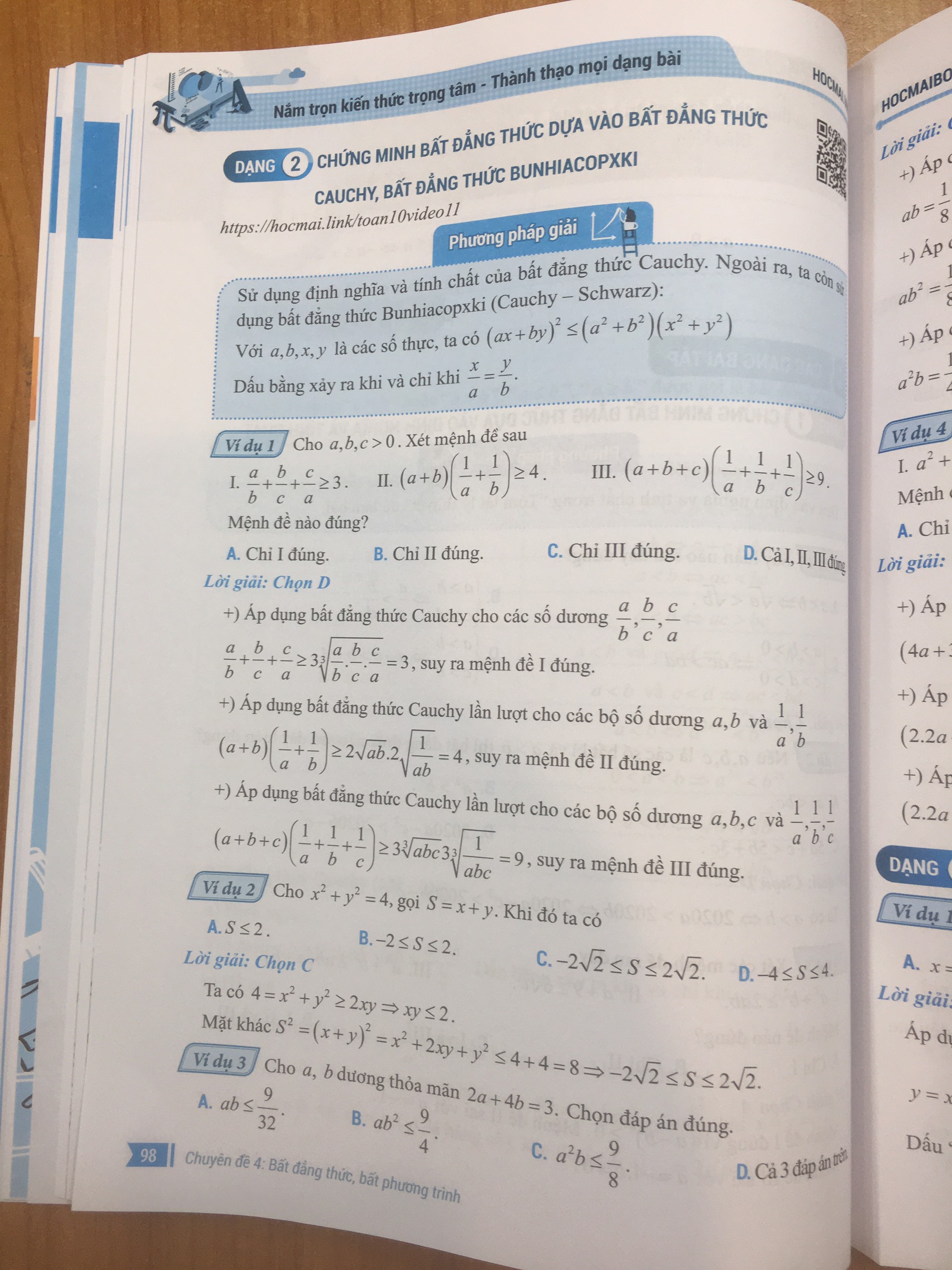 Sách Bứt phá 9+ môn Toán lớp 10