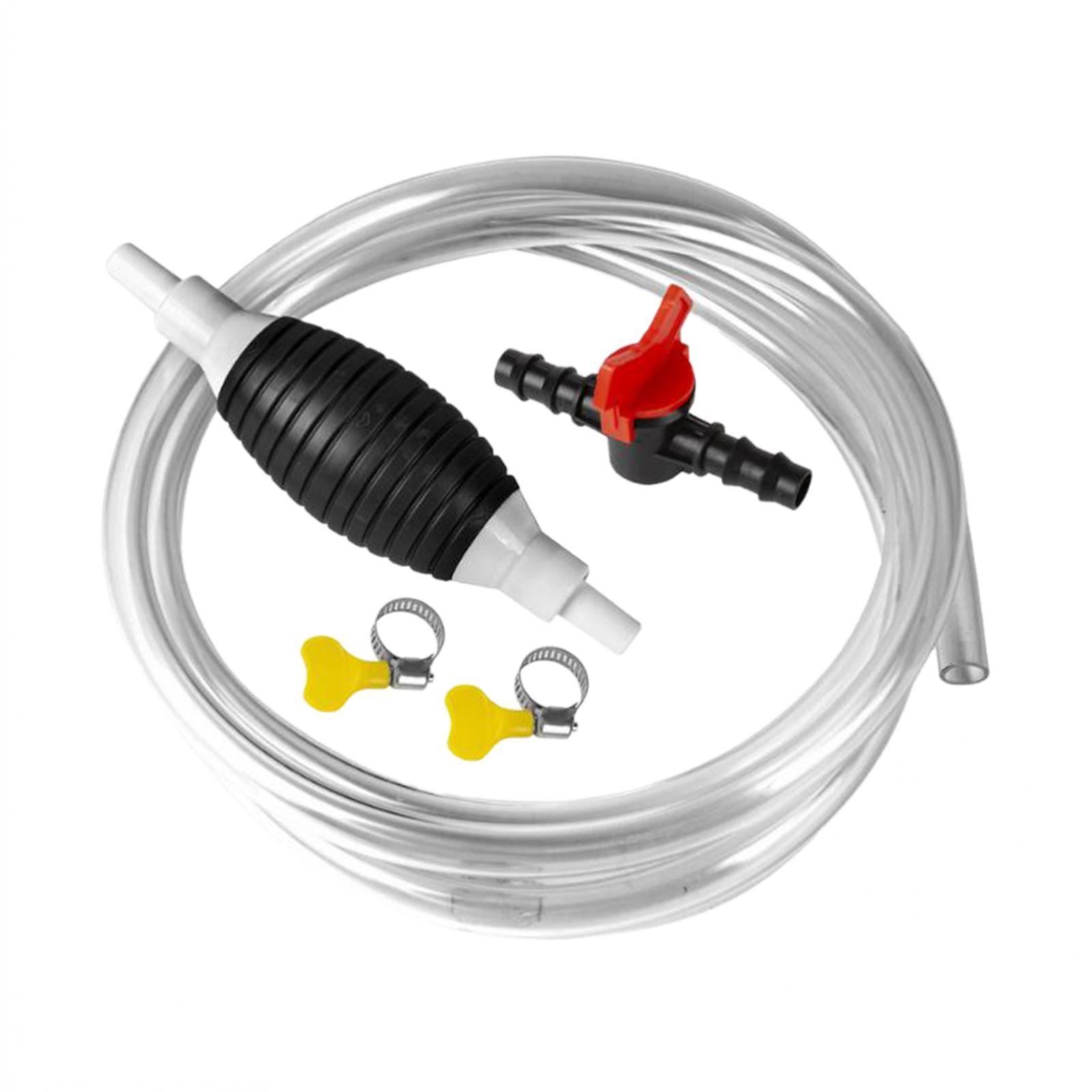 Liquid Petrol Portable fuel transfer hose pump 100cm