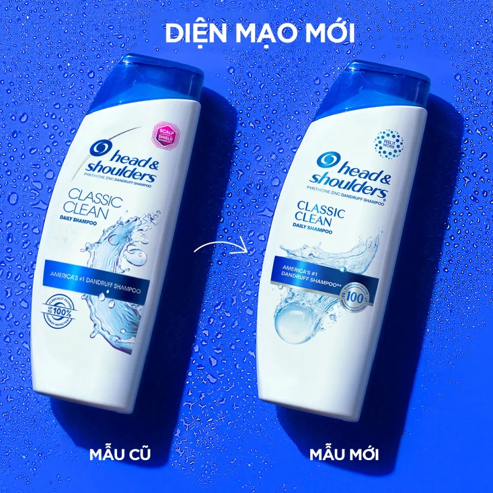Dầu Gội Head &amp; Shoulders Classic Clean370ml