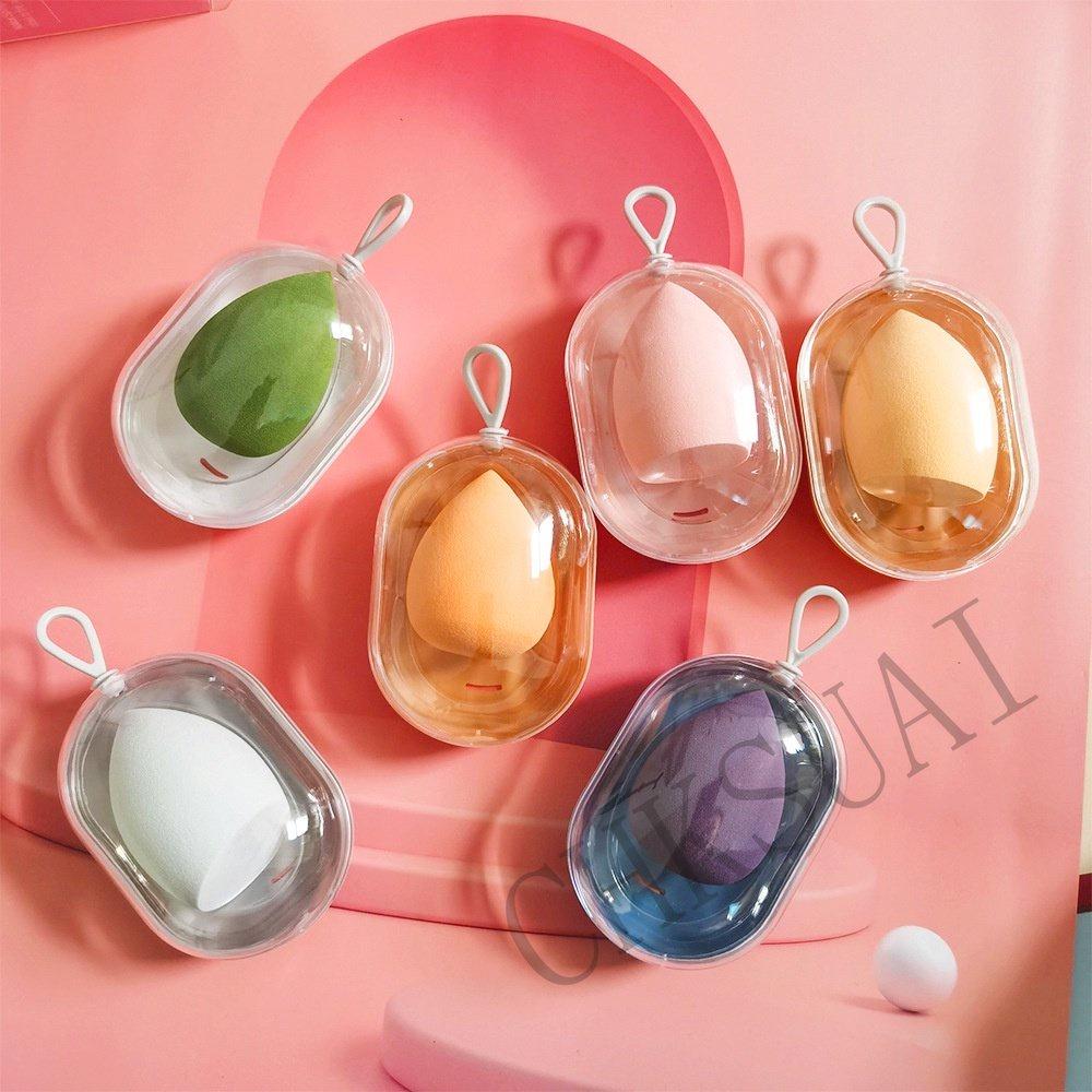 BEAUTY BLENDER Mút Trang Điểm Mềm Mại Hình Quả Trứng / Giọt Nước