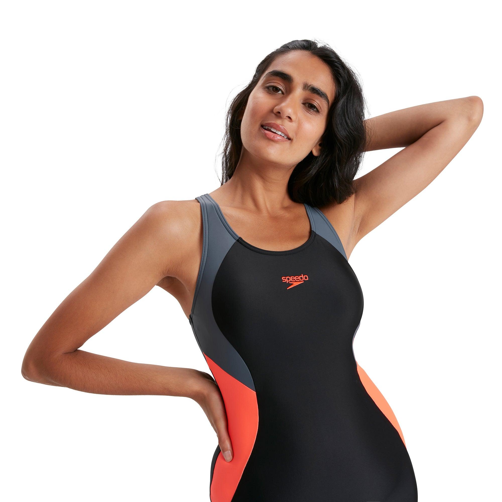 Đồ bơi một mảnh nữ Speedo Colbl Spl Legsuit Af (A) - 8-12946G723