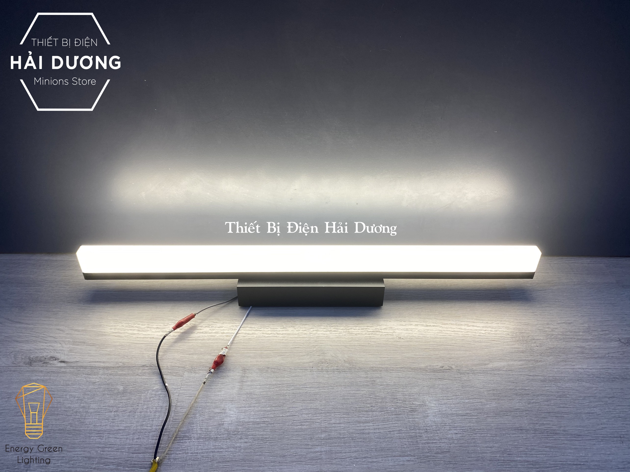Đèn Soi Tranh- Đèn Rọi Gương Led Model A50 60cm 12w - 3 Chế Độ Ánh Sáng