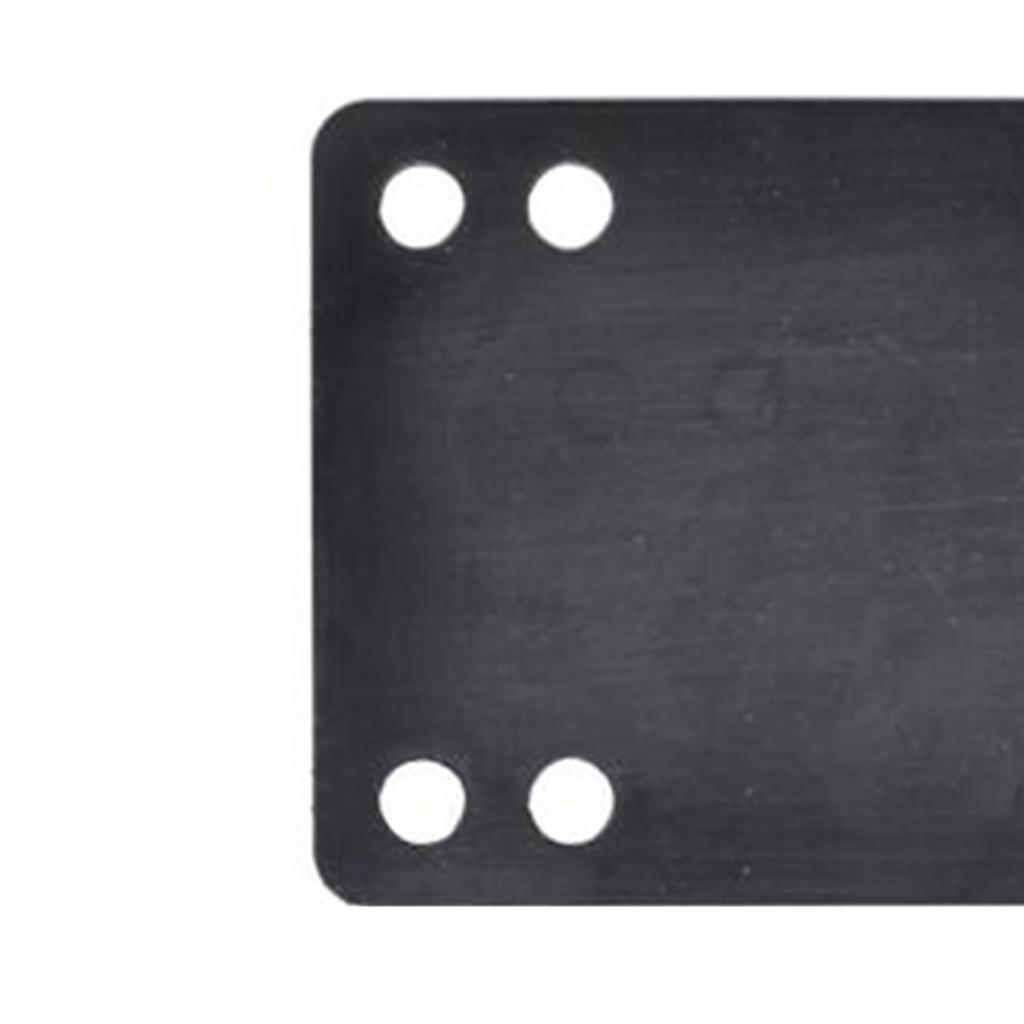 2Pack Longboard Skateboard Riser Pads Hardware Set Shock Pad for Men Women Outdoor Skateboarding Accessories