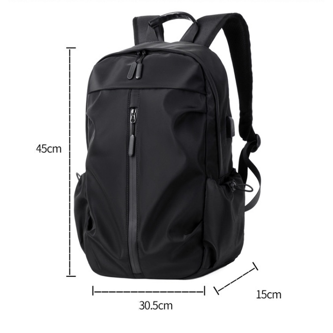 Balo nam, nữ thời trang đa năng - Balo Laptop - 15.6 inch chất liệu cao cấp chống thấm DRU BL009 - Hàng Chính Hãng