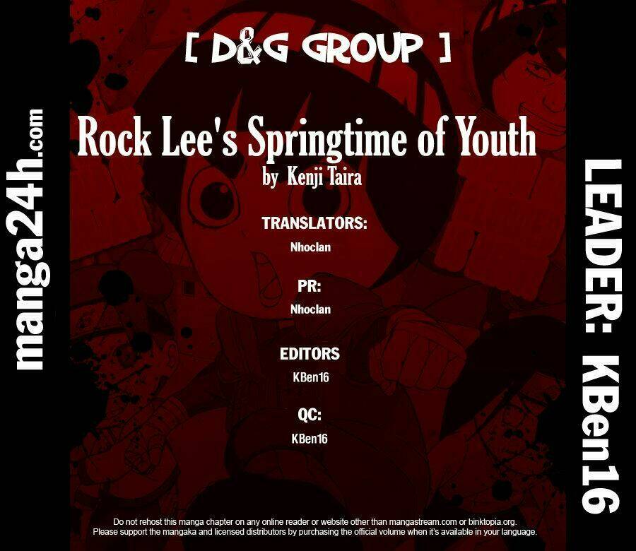rock lee's springtime of youth chapter 2 2