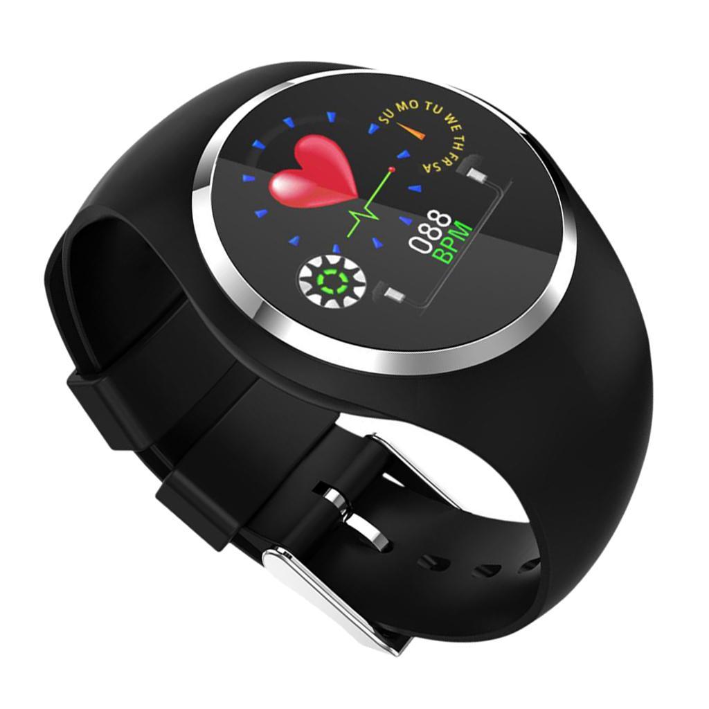 Sport Fitness Tracker Smart Monitor Bluetooth 4.0 Black