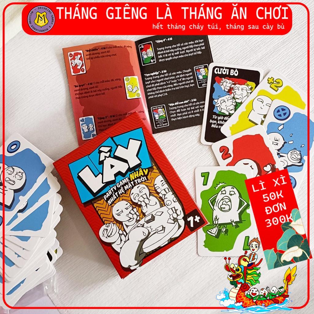 Bộ Bài Lầy- Lội- Lên Boardgame Việt Hóa Mang đến sự thú vị, tạo cơ hội tìm hiểu và gắn kết tình bạn