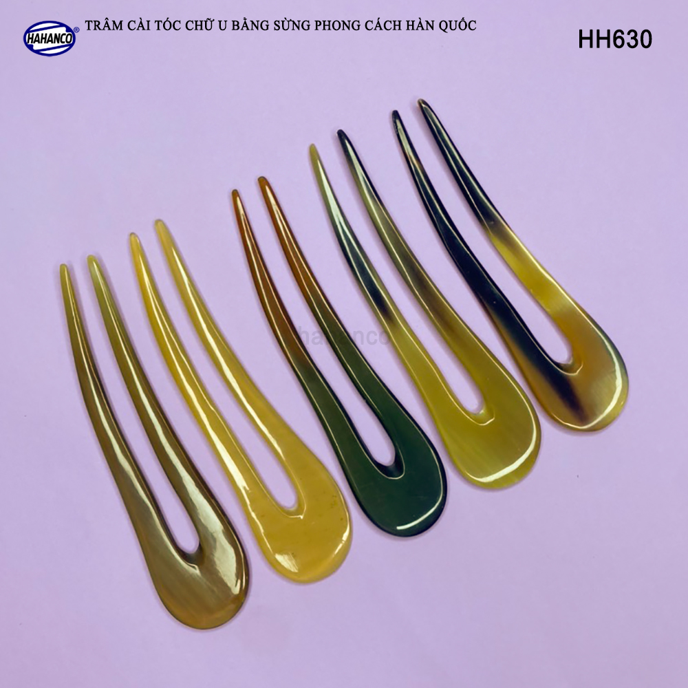 Trâm Cài Tóc Chữ U Hàng VIP Bằng Sừng - Thời Trang Cho Nữ - Phong Cách Cổ Trang - HH630