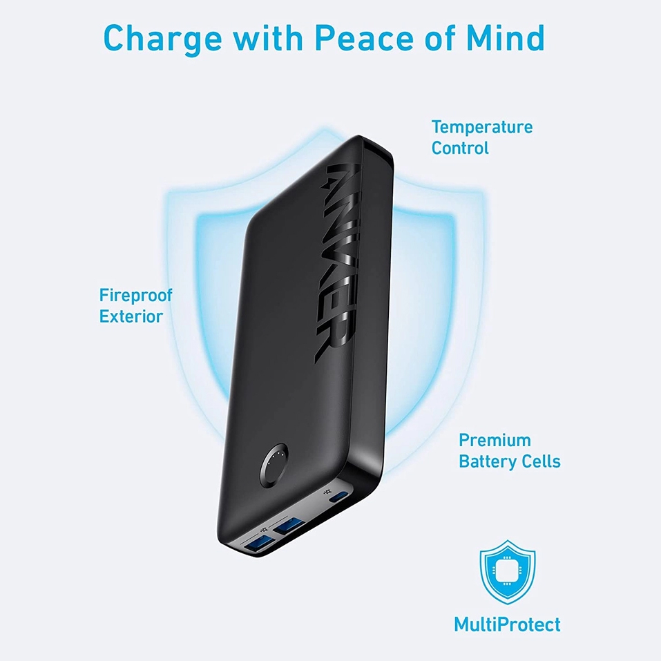 Pin Sạc Dự Phòng Anker 335 Powercore 20000mAh A1288 - Hàng Chính Hãng