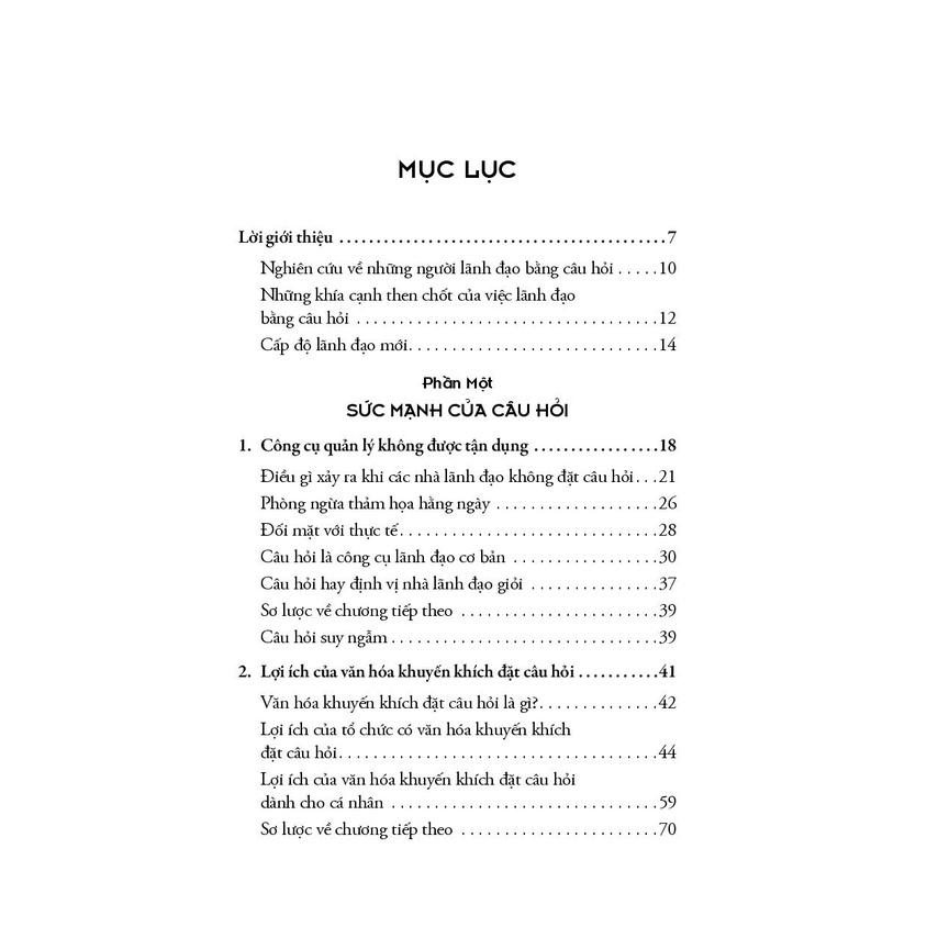 Lãnh Đạo Giỏi Hỏi Câu Hỏi Hay - Bản Quyền