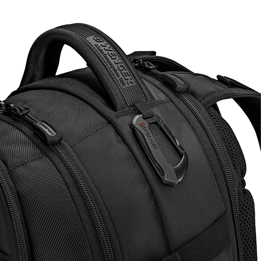 Balo laptop 15.6" Runner Pro WENGER - THỤY SĨ :Ngăn chứa bảo vệ laptop 15.6" Nội thất tổ chức phong phú, tinh tế, tiện dụng