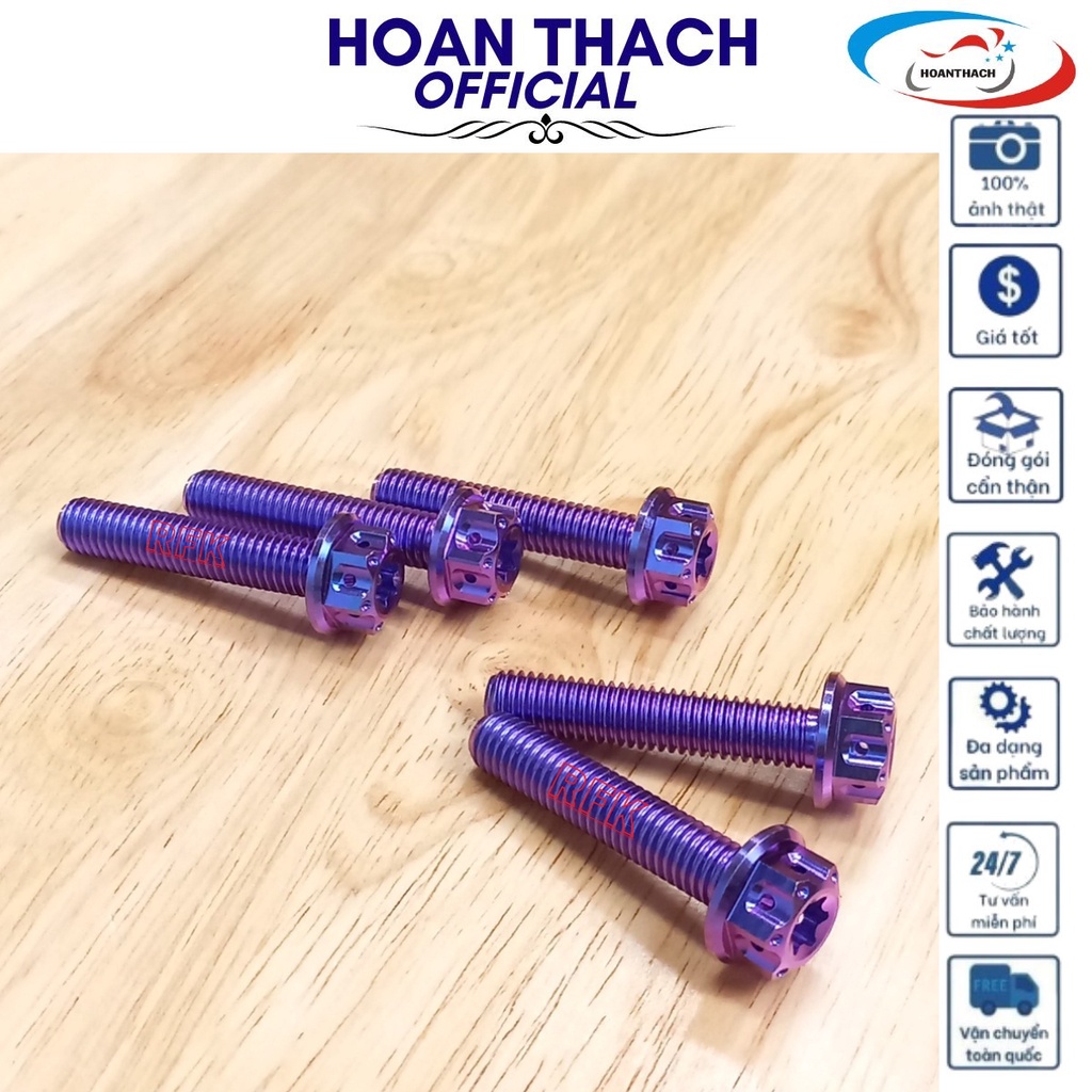 Ốc 8L40 Probolt Xanh Tím dùng cho nhiều dòng xe SP016443 (giá 1con)