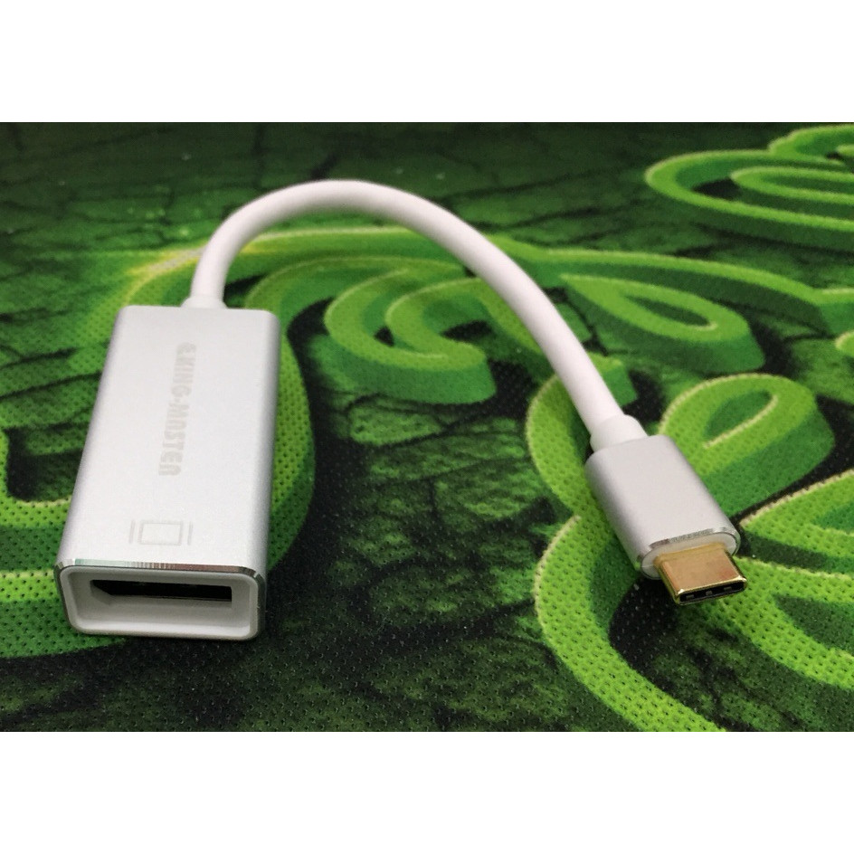 CÁP Type-C -> Displayport KM KY - V003S,CÁP TYPE,CÁP DISPLAYPORT,CÁP CHUYỂN ĐỔI CỔNG TYPE,CÁP CHUYỂN ĐỔI CỔNG TYPE-C SANG CỔNG DISPLAYPORT-HÀNG CHÍNH HÃNG