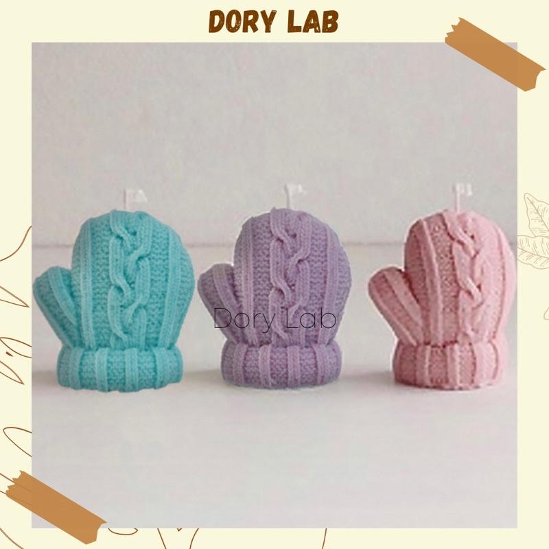 Nến Thơm Găng Tay Len Tinh Dầu Handmade Không Khói, Phụ Kiện Decor - Dory Lab