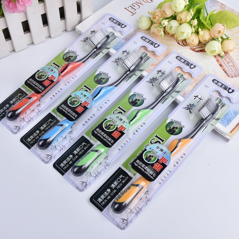 1 hộp 30 bàn chải than tre