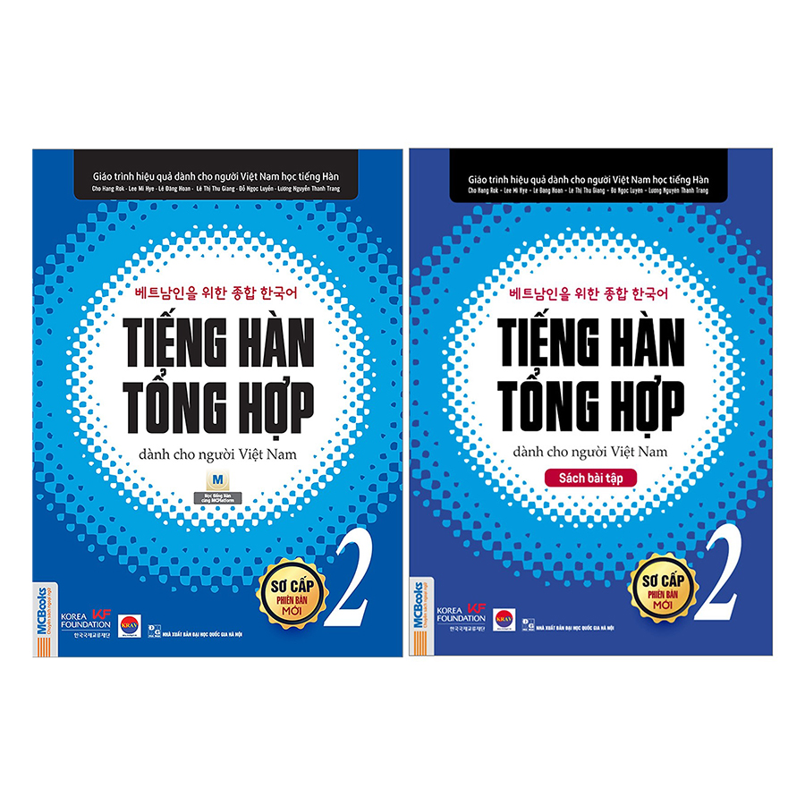 Combo 2 Cuốn Tiếng Hàn Tổng Hợp Dành Cho Người Việt Nam Sơ Cấp 2 (Sơ Cấp 2 + Sách Bài Tập Sơ Cấp 2)