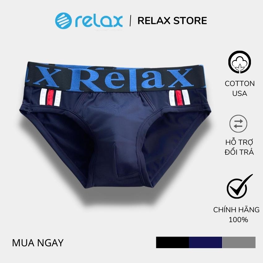 quần lót nam relax thun lạnh cao cấp chính hãng , quần sip nam relax underwear rltk06 - M