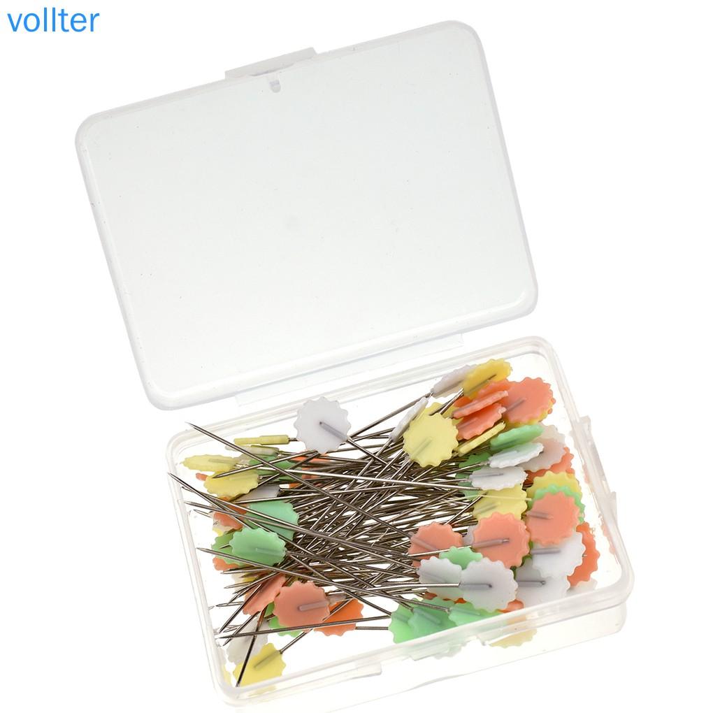 Set 100 Kim Thêu Nhiều Màu Sắc Xinh Xắn Tiện Dụng
