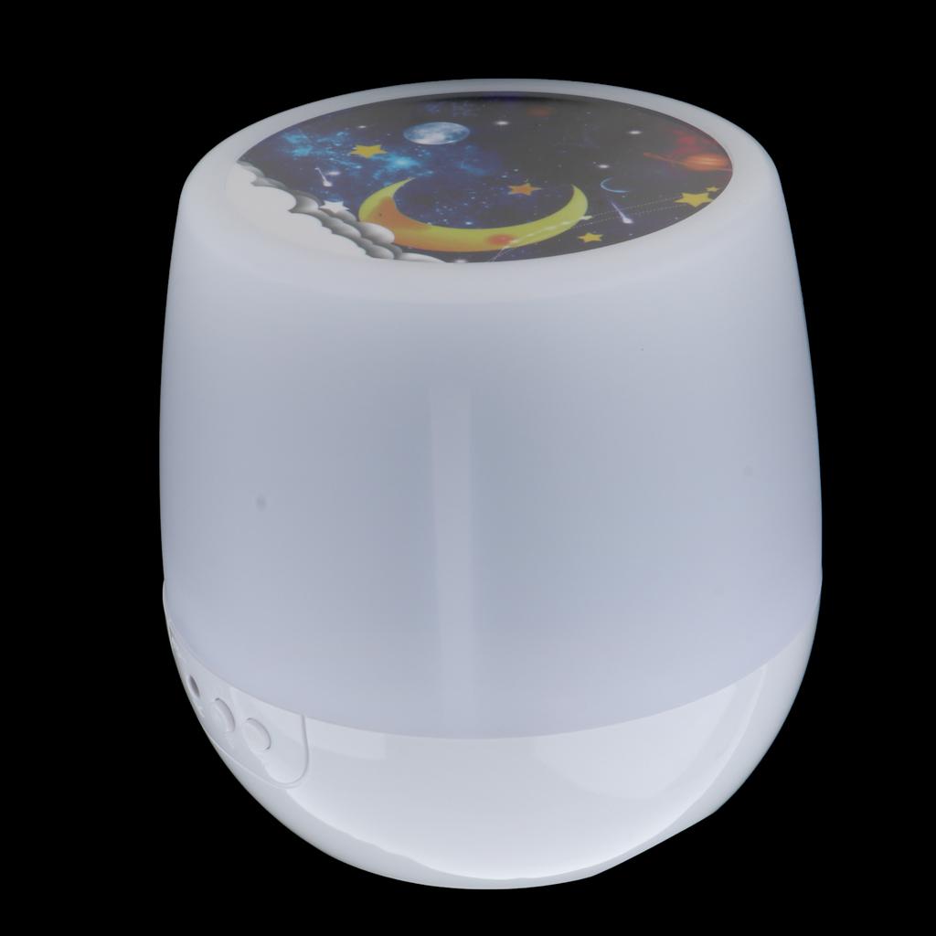 LED Projection Night Lights Starry Sky Moon Magical Children Bedroom Light Lamp