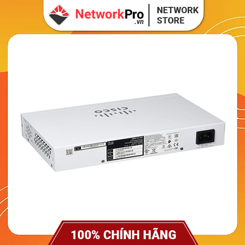 Switch Cisco CBS110-24T-EU Chính Hãng - 24-port GE, 2x1G SFP