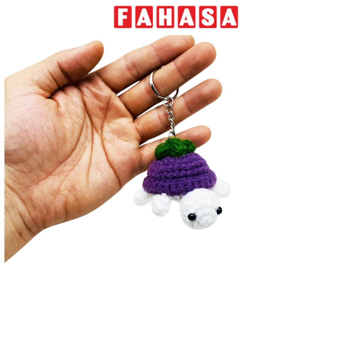 Móc Khoá Len Thủ Công Hình Rùa - Mẫu 2