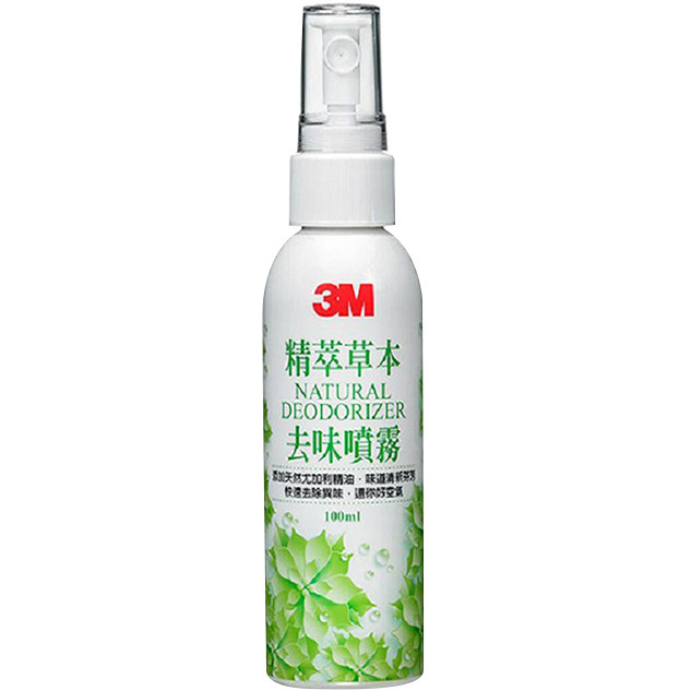 Chai Xịt Khử Mùi Diệt Khuẩn 3M Natural Deodorizer (100ml)