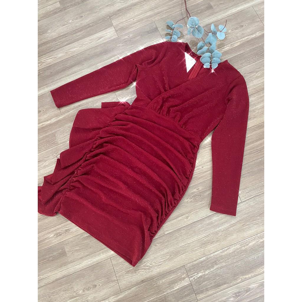 Đầm nhún bèo nữ DN292