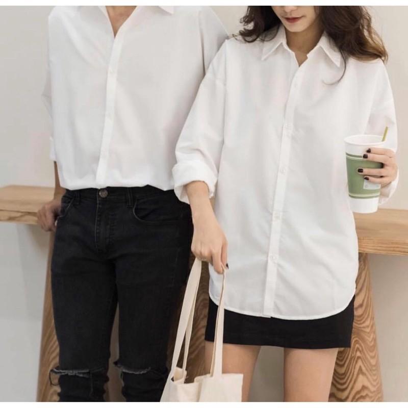 Sơ mi tay dài form ôm nữ 40 đến 45 kí may thủ công