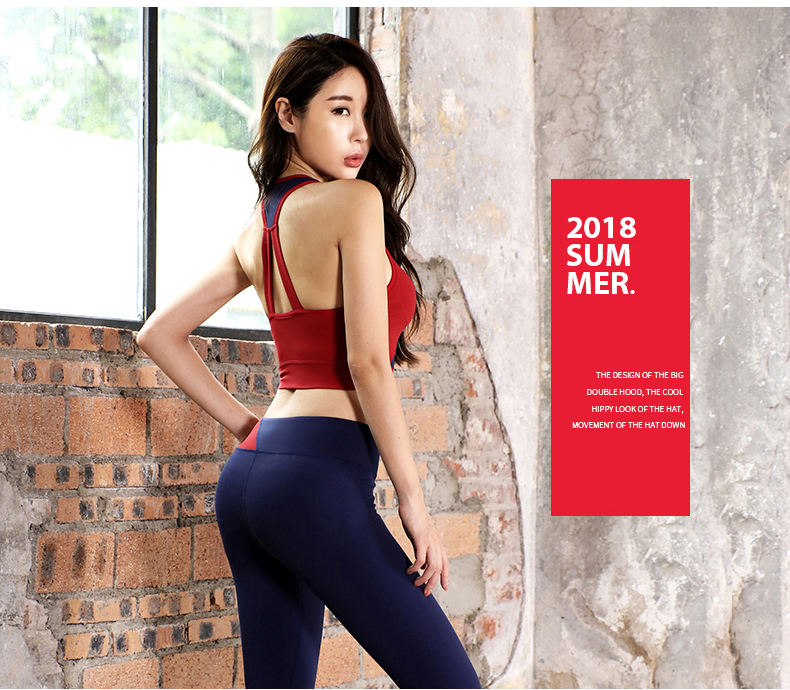 Bộ Quần Áo Tập Yoga Gym Thể Thao Nữ Đẹp Cao Cấp, Form Chuẩn Tôn Dáng, Áo Croptop Có Mút - HK94