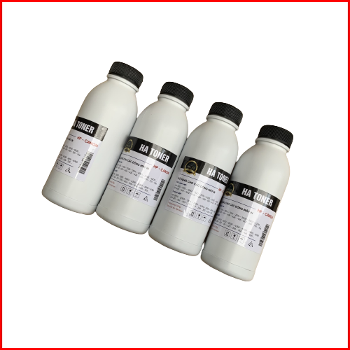 Combo 4 lọ mực cho máy in Canon / HP: Nạp cho hộp mực HP12A, 15A, 49A, 05A, 16A… / Canon HP 303, EP 308, EP 309, EP 315, EP 319