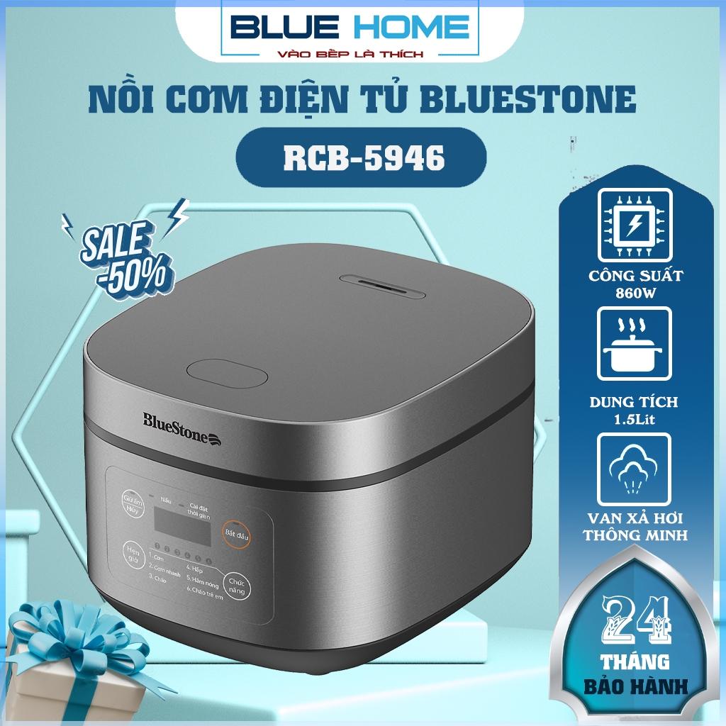 Nồi Cơm Điện BlueStone RCB-5946, 860w - 1.5Lit, Hàng Chính Hãng