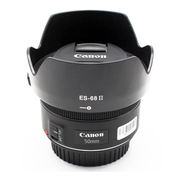 Lens hood ES-68 II for Canon 50mm F1.8 STM (Hoa sen)