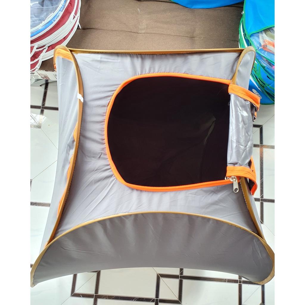 Lều Xông Hơi Khung Cacbon BH 1 năm - Chống Thấm Nước - Vải Dầy Ngoài Nhìn Vô Không Thấy Bóng - Chui Đầu