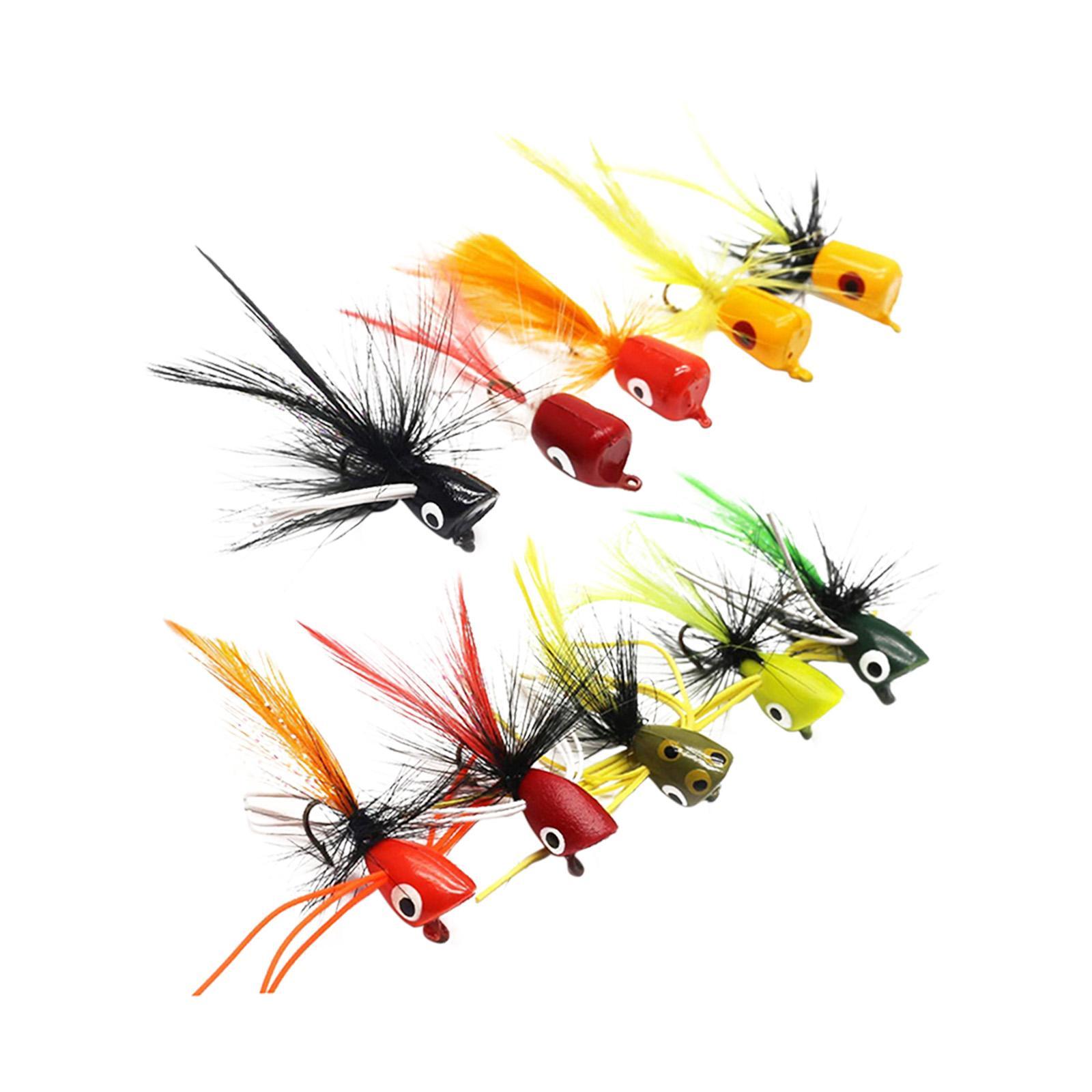 10 Pieces Fly Fishing Fishing Lures Assortment Artificial Baits Fly Fishing for Trout Salmon Fly Fishing Sunfish