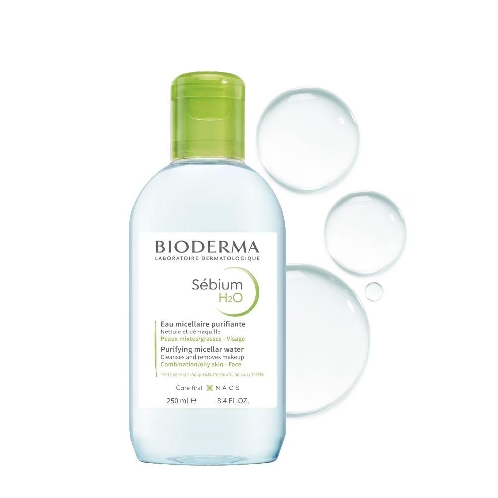 Nước Tẩy Trang Dành Cho Da Nhờn Mụn Bioderma Sebium H20 250ml