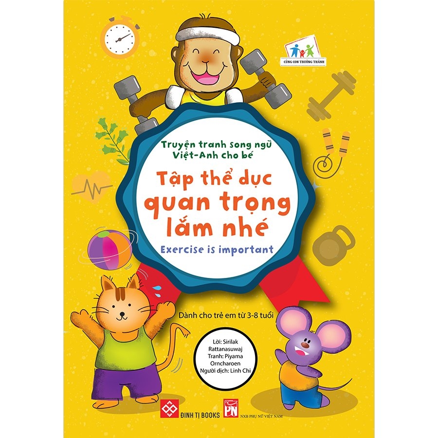 Bộ Sách Truyện Tranh Song Ngữ Việt - Anh Cho Bé (Bộ 12 Tập)(ĐT)