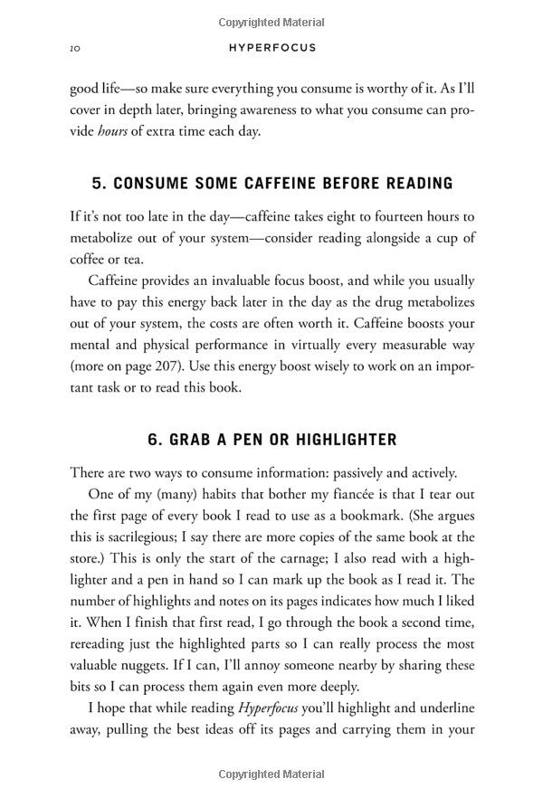 Hyperfocus: How To Work Less To Achieve More