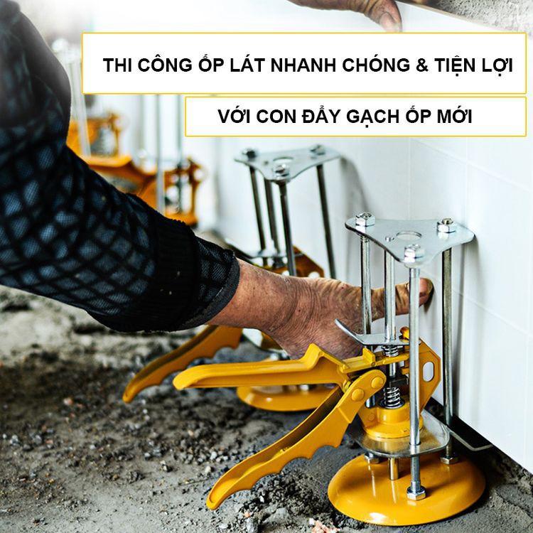 Combo 6 Kê Kích Gạch Chân Tường - Con Đội Lấy Cốt Gạch 03 Trụ - Tải Trọng Tối Đa 85kg